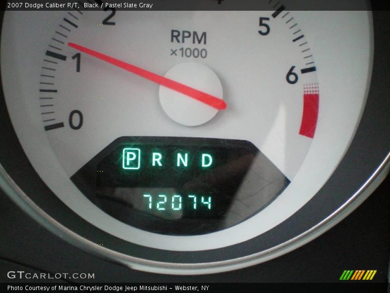 Black / Pastel Slate Gray 2007 Dodge Caliber R/T