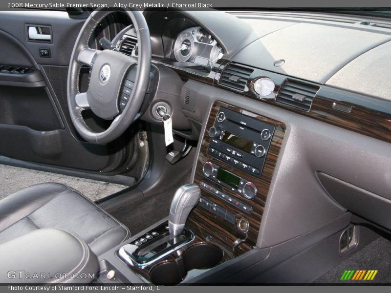 Alloy Grey Metallic / Charcoal Black 2008 Mercury Sable Premier Sedan