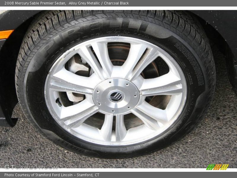 Alloy Grey Metallic / Charcoal Black 2008 Mercury Sable Premier Sedan