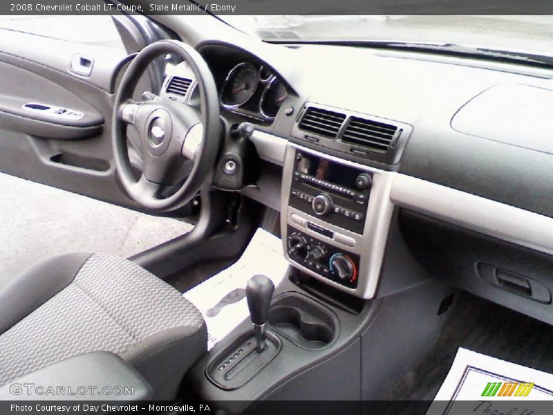 Slate Metallic / Ebony 2008 Chevrolet Cobalt LT Coupe