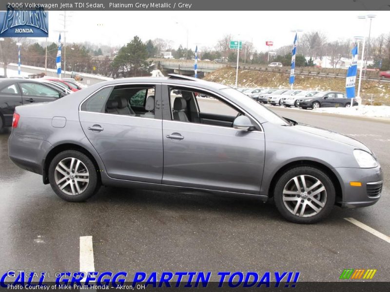 Platinum Grey Metallic / Grey 2006 Volkswagen Jetta TDI Sedan