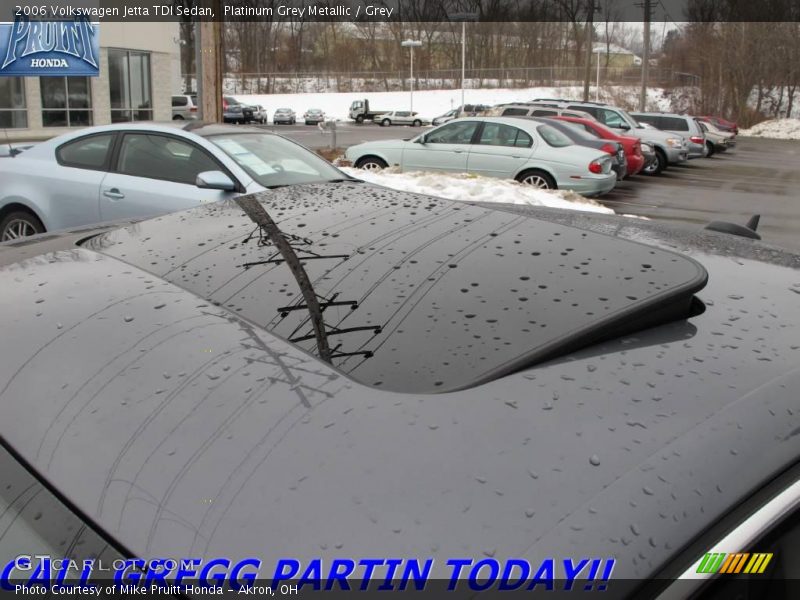 Platinum Grey Metallic / Grey 2006 Volkswagen Jetta TDI Sedan