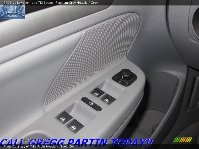 Platinum Grey Metallic / Grey 2006 Volkswagen Jetta TDI Sedan