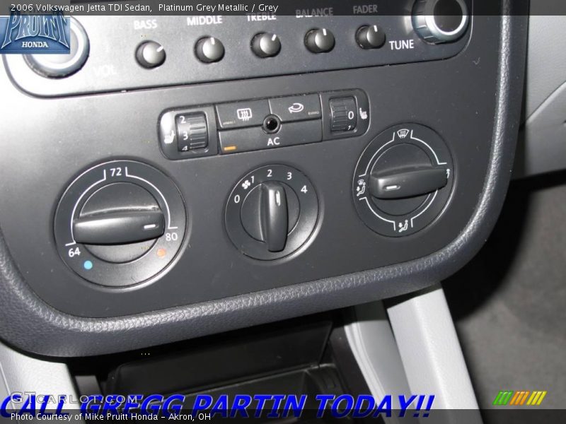 Platinum Grey Metallic / Grey 2006 Volkswagen Jetta TDI Sedan