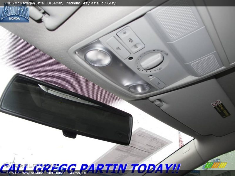 Platinum Grey Metallic / Grey 2006 Volkswagen Jetta TDI Sedan