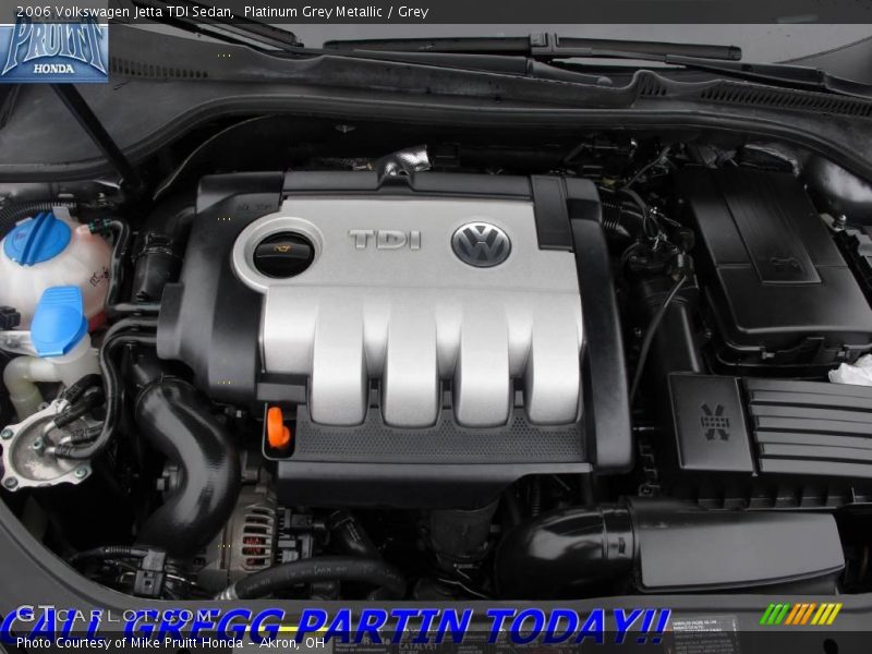 Platinum Grey Metallic / Grey 2006 Volkswagen Jetta TDI Sedan