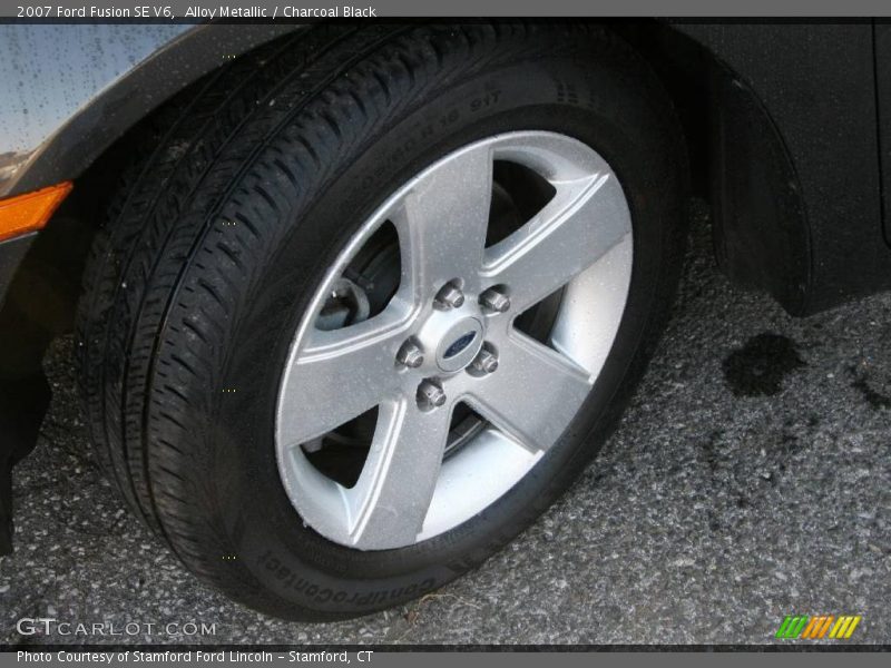 Alloy Metallic / Charcoal Black 2007 Ford Fusion SE V6