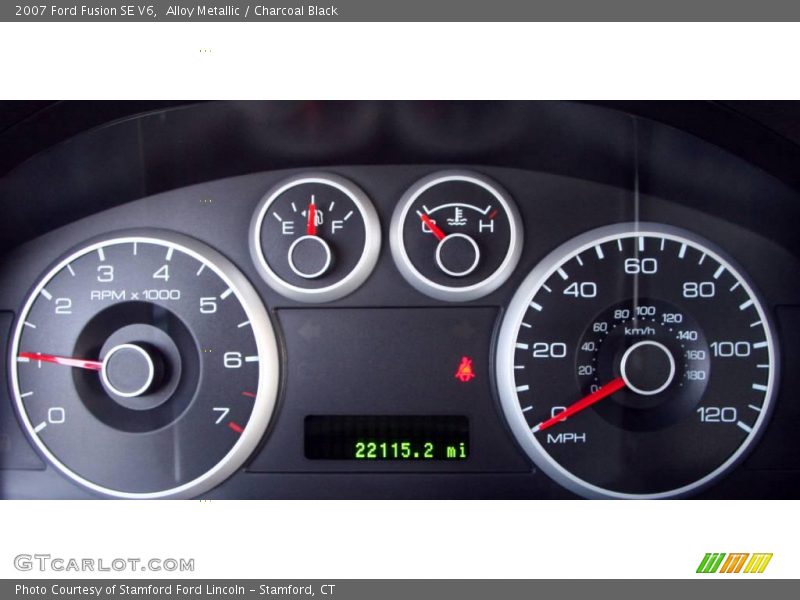 Alloy Metallic / Charcoal Black 2007 Ford Fusion SE V6