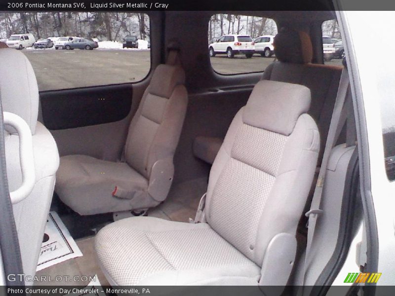 Liquid Silver Metallic / Gray 2006 Pontiac Montana SV6
