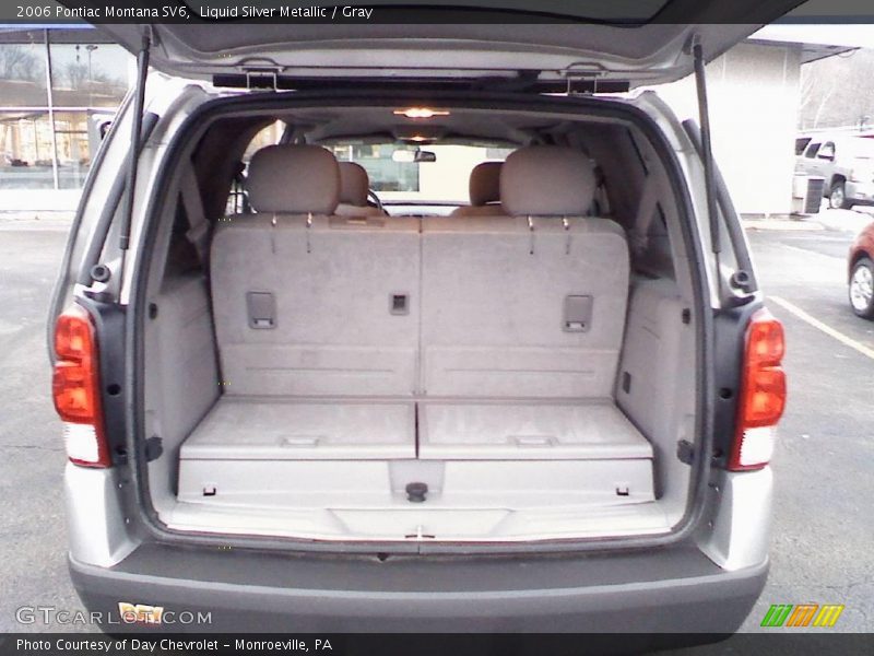Liquid Silver Metallic / Gray 2006 Pontiac Montana SV6