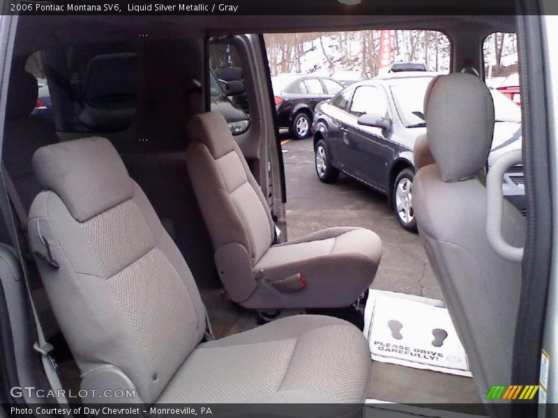 Liquid Silver Metallic / Gray 2006 Pontiac Montana SV6