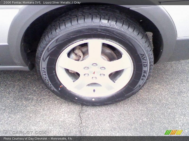 Liquid Silver Metallic / Gray 2006 Pontiac Montana SV6