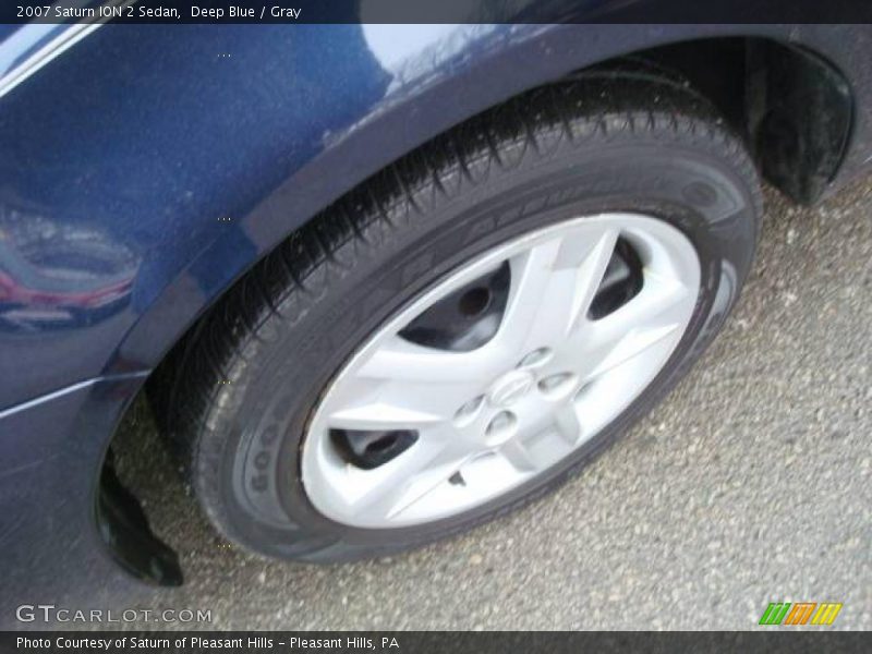 Deep Blue / Gray 2007 Saturn ION 2 Sedan