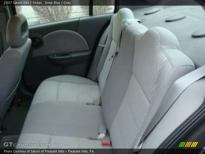 Deep Blue / Gray 2007 Saturn ION 2 Sedan