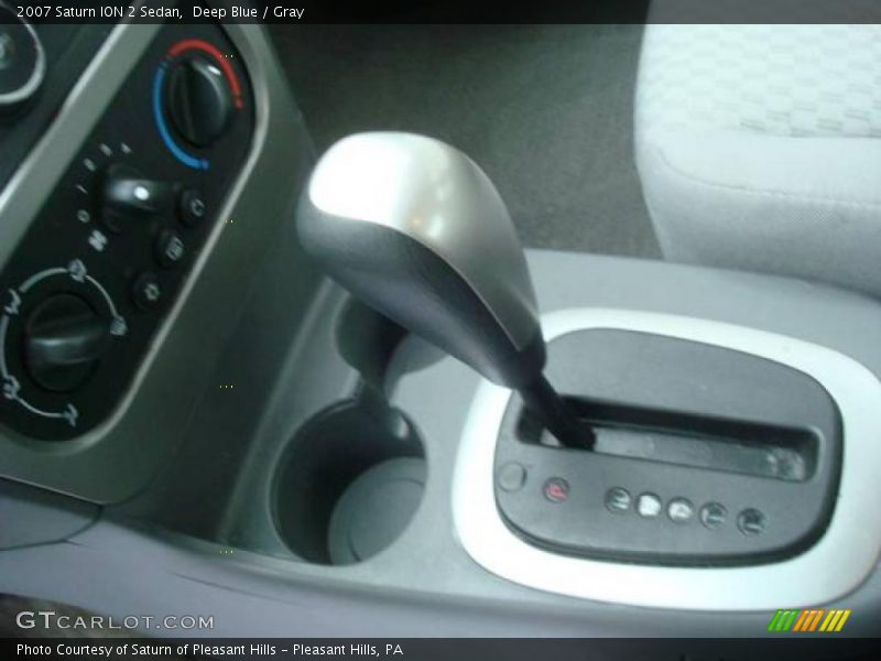 Deep Blue / Gray 2007 Saturn ION 2 Sedan