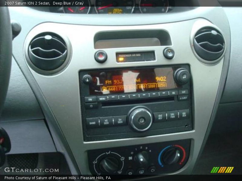 Deep Blue / Gray 2007 Saturn ION 2 Sedan