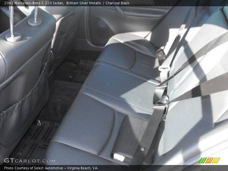 Brilliant Silver Metallic / Charcoal Black 2001 Mercedes-Benz C 320 Sedan