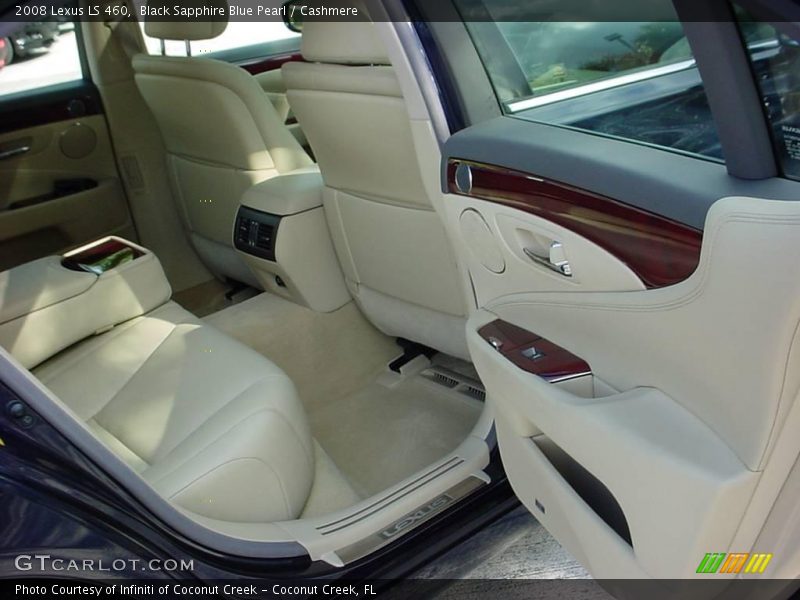 Black Sapphire Blue Pearl / Cashmere 2008 Lexus LS 460