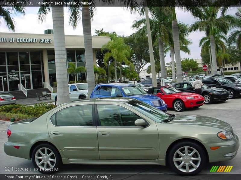 Millenium Jade Metallic / Willow 2002 Infiniti I 35