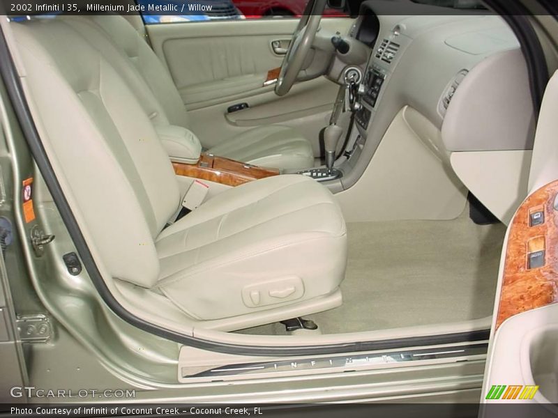 Millenium Jade Metallic / Willow 2002 Infiniti I 35