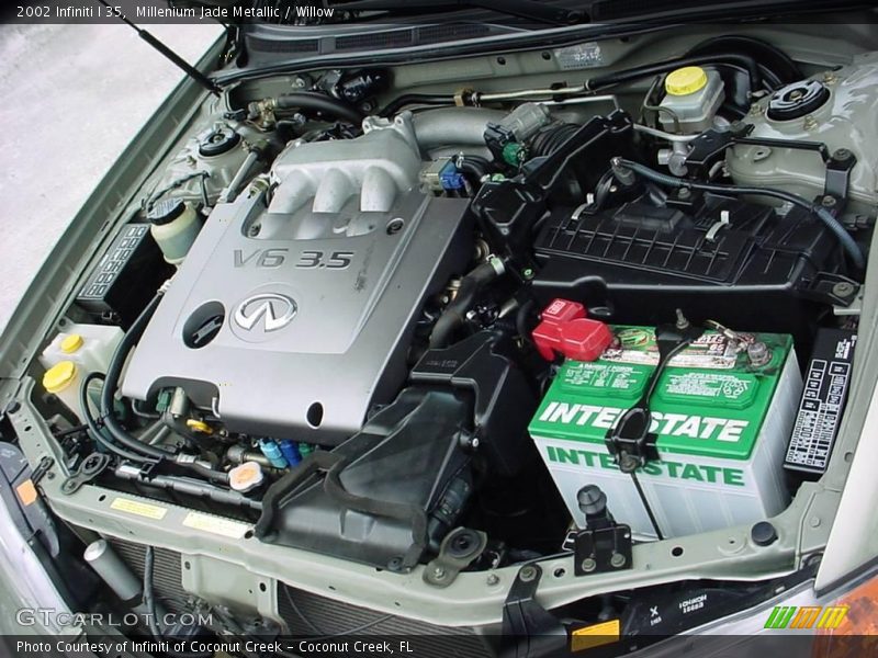 Millenium Jade Metallic / Willow 2002 Infiniti I 35
