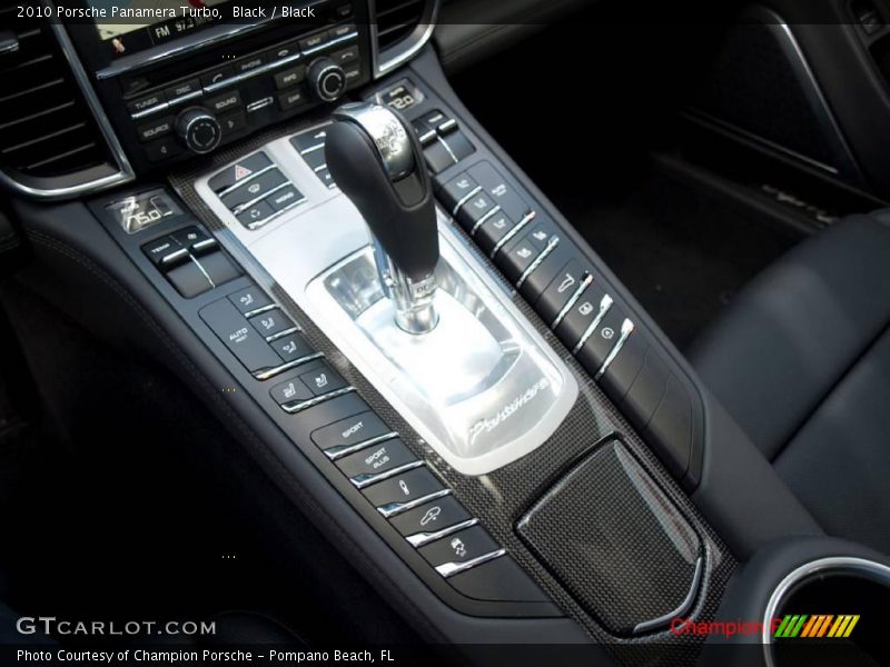 Black / Black 2010 Porsche Panamera Turbo
