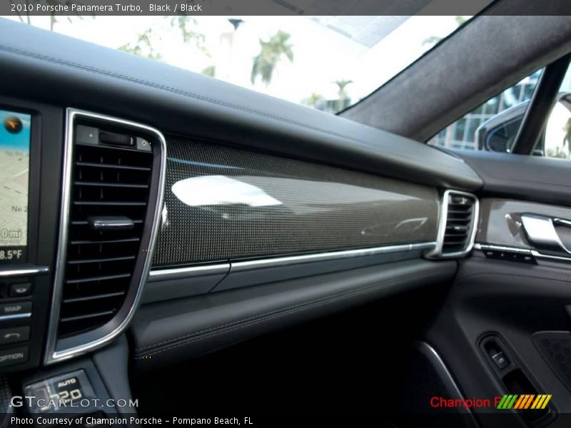 Black / Black 2010 Porsche Panamera Turbo