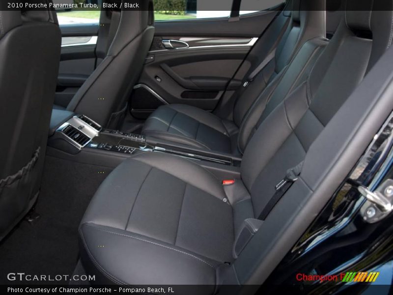 Black / Black 2010 Porsche Panamera Turbo