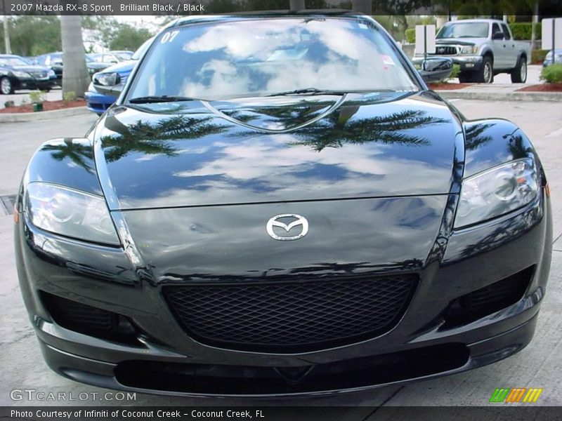 Brilliant Black / Black 2007 Mazda RX-8 Sport