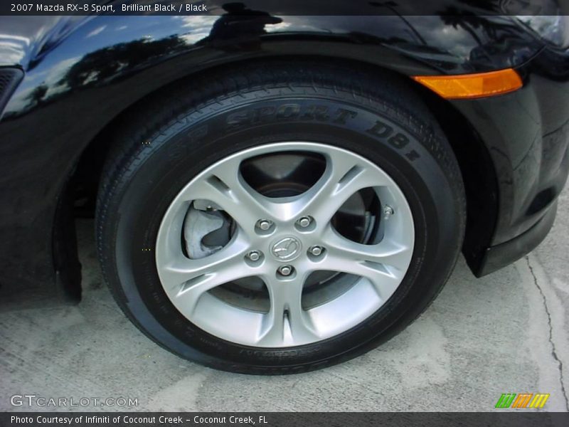 Brilliant Black / Black 2007 Mazda RX-8 Sport