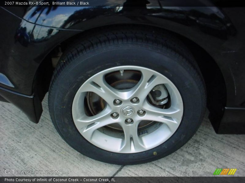Brilliant Black / Black 2007 Mazda RX-8 Sport