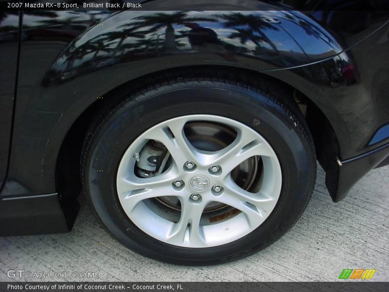 Brilliant Black / Black 2007 Mazda RX-8 Sport