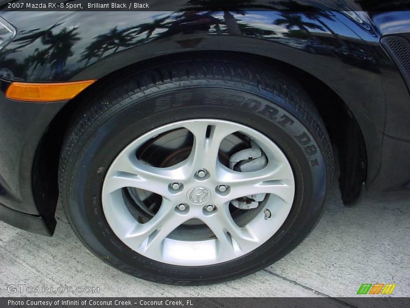 Brilliant Black / Black 2007 Mazda RX-8 Sport