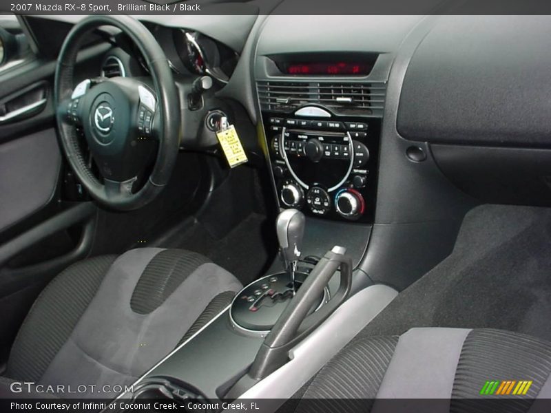 Brilliant Black / Black 2007 Mazda RX-8 Sport
