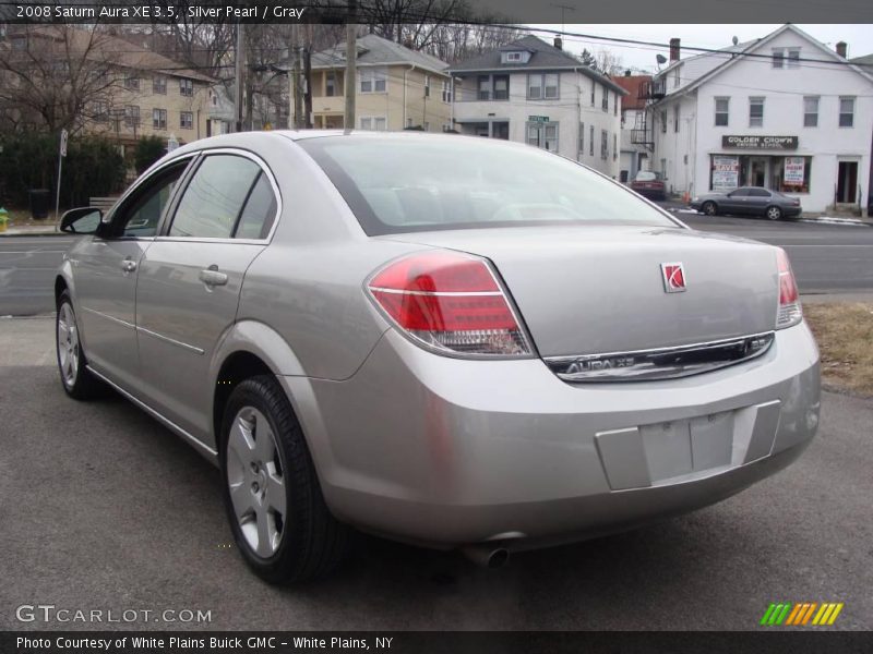 Silver Pearl / Gray 2008 Saturn Aura XE 3.5