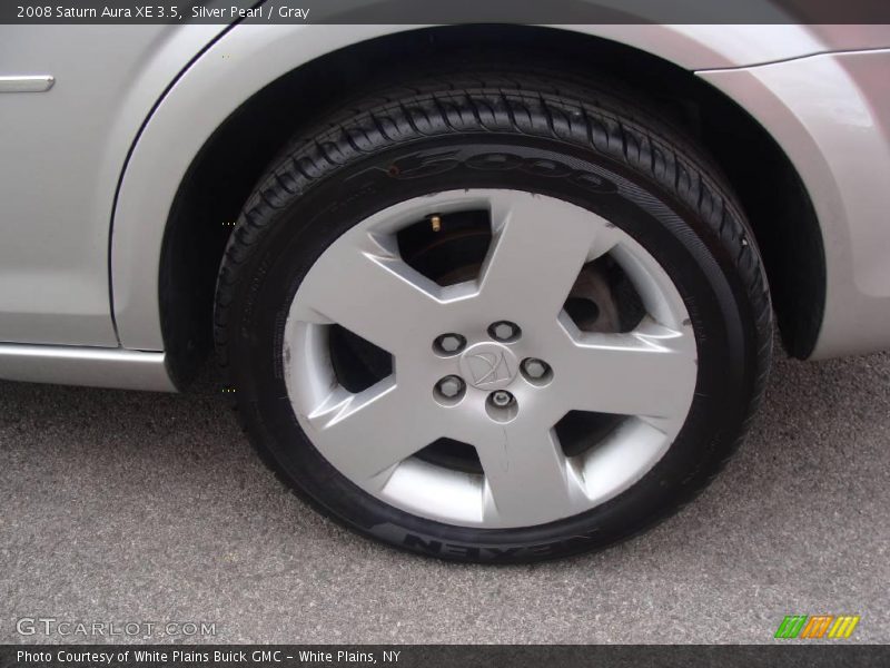 Silver Pearl / Gray 2008 Saturn Aura XE 3.5