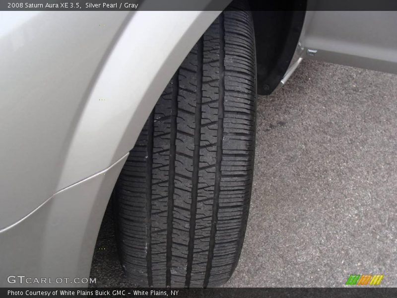 Silver Pearl / Gray 2008 Saturn Aura XE 3.5