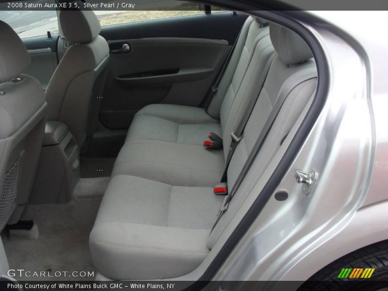 Silver Pearl / Gray 2008 Saturn Aura XE 3.5