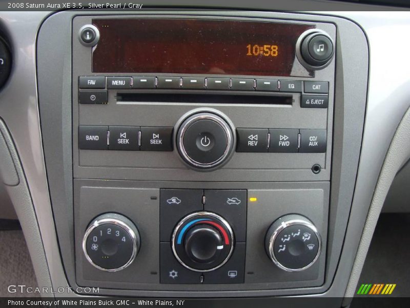 Silver Pearl / Gray 2008 Saturn Aura XE 3.5