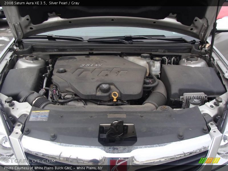 Silver Pearl / Gray 2008 Saturn Aura XE 3.5