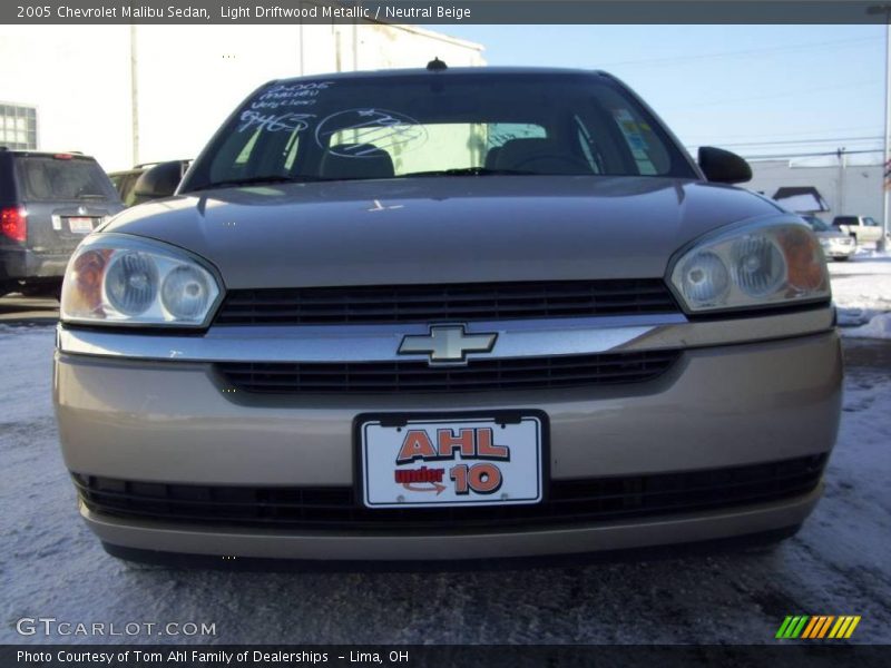 Light Driftwood Metallic / Neutral Beige 2005 Chevrolet Malibu Sedan