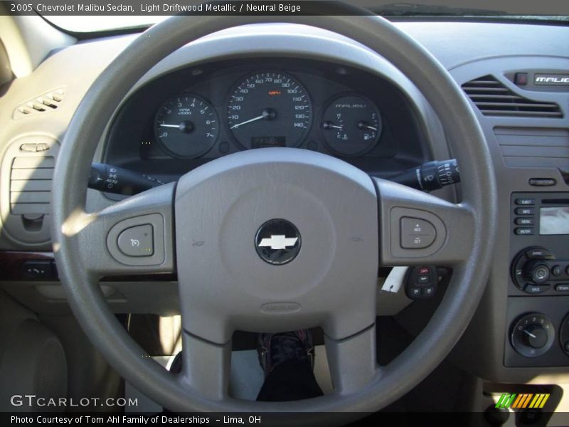 Light Driftwood Metallic / Neutral Beige 2005 Chevrolet Malibu Sedan