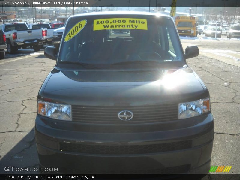 Blue Onyx Pearl / Dark Charcoal 2006 Scion xB