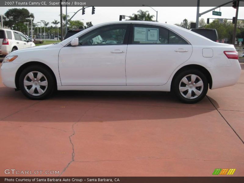 Super White / Bisque 2007 Toyota Camry CE