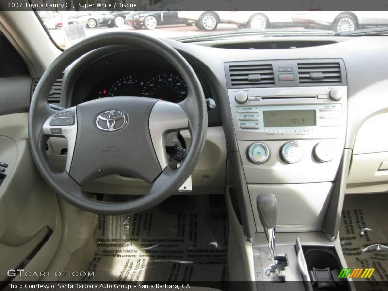 Super White / Bisque 2007 Toyota Camry CE