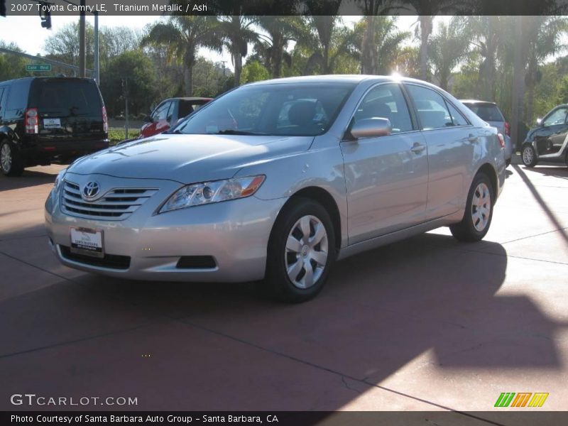 Titanium Metallic / Ash 2007 Toyota Camry LE