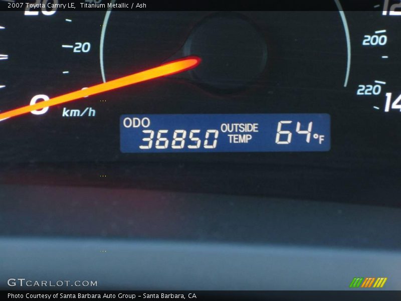 Titanium Metallic / Ash 2007 Toyota Camry LE