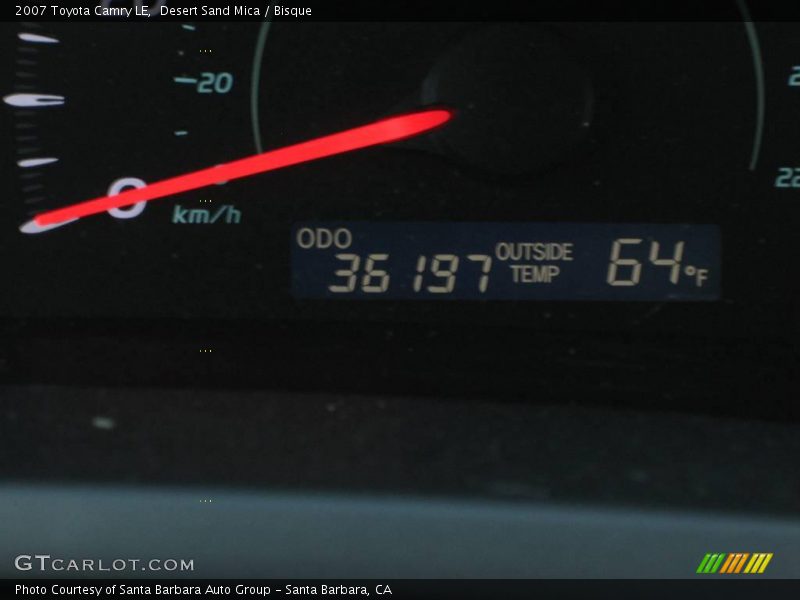 Desert Sand Mica / Bisque 2007 Toyota Camry LE