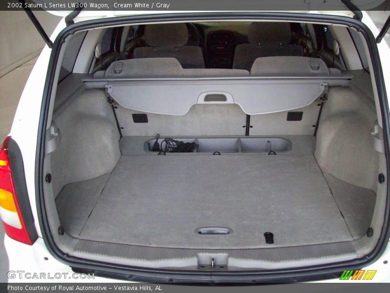 Cream White / Gray 2002 Saturn L Series LW300 Wagon