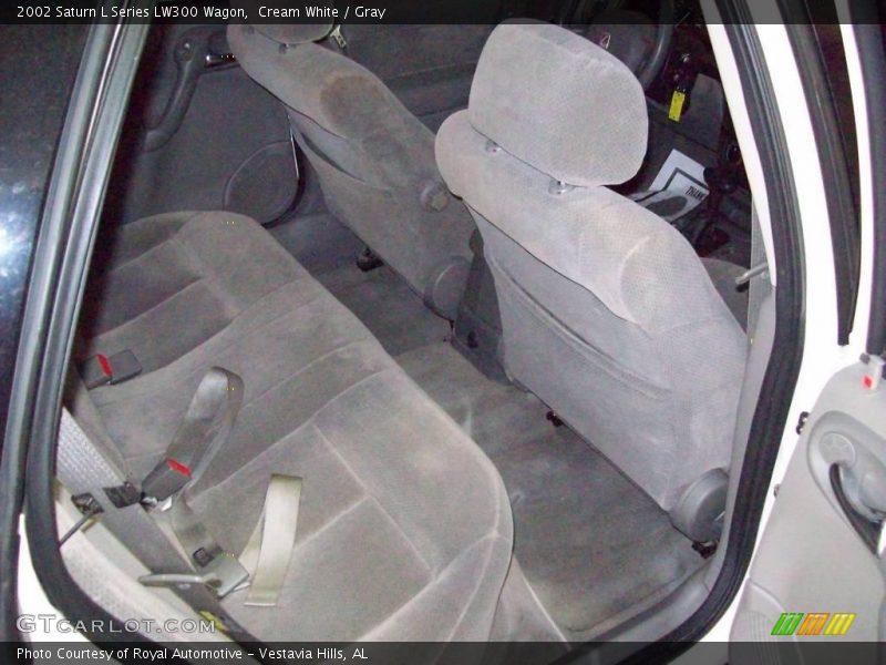 Cream White / Gray 2002 Saturn L Series LW300 Wagon